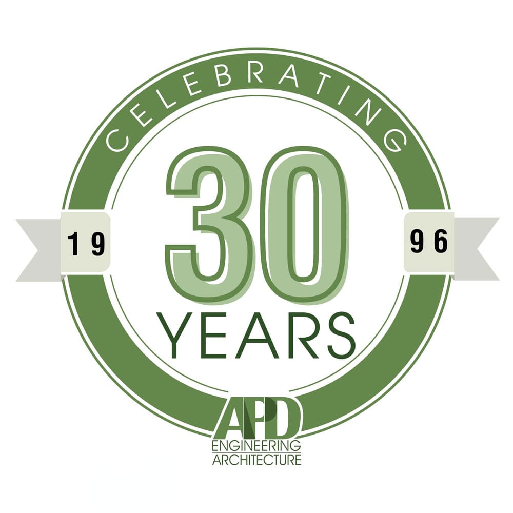 APD Engineering celebrates 30 years of excellence since 1996.