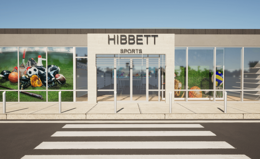 Hibbett Sports - Rendering